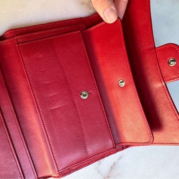 SOLD Chanel Quilted Lambskin Long Wallet - Picture 15 of 16